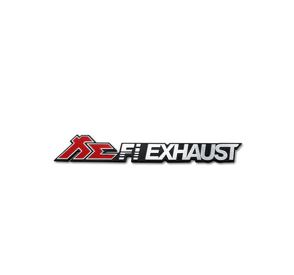 Fi EXHAUST 3D Car Sticker