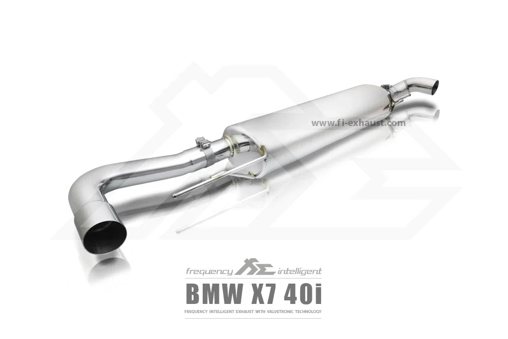 Bmw g07 x7 40i 3.0t b58 2019 valvetronic catback exhaust d