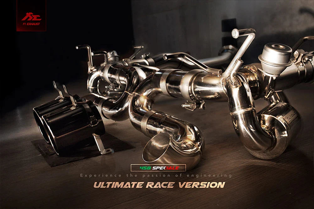 Ferrari 458 Speciale/Speciale A Valvetronic Muffler Exhaust