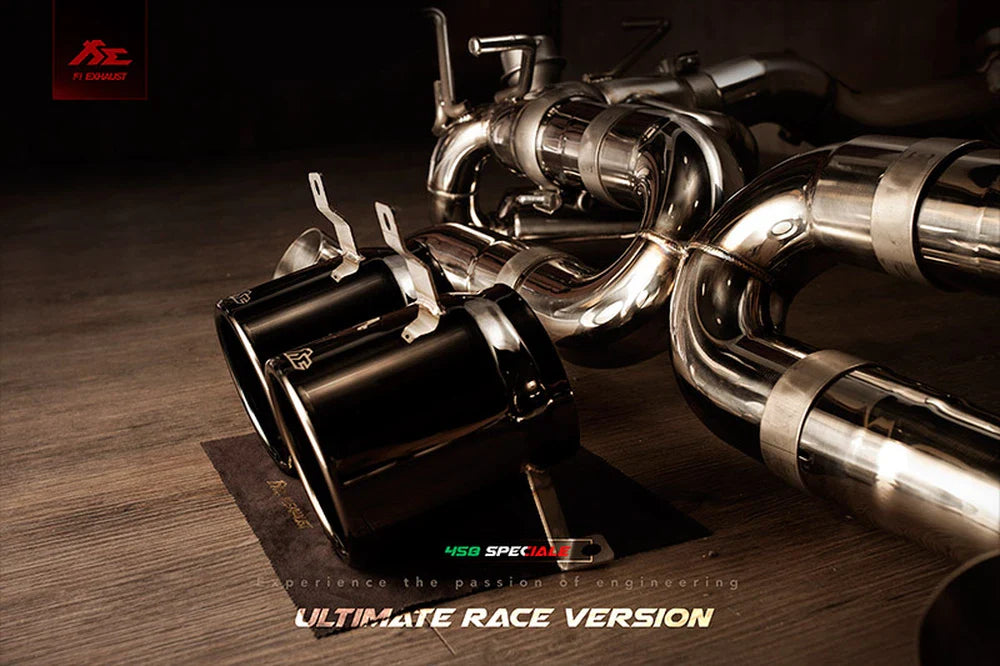 Ferrari 458 Speciale/Speciale A Valvetronic Muffler Exhaust