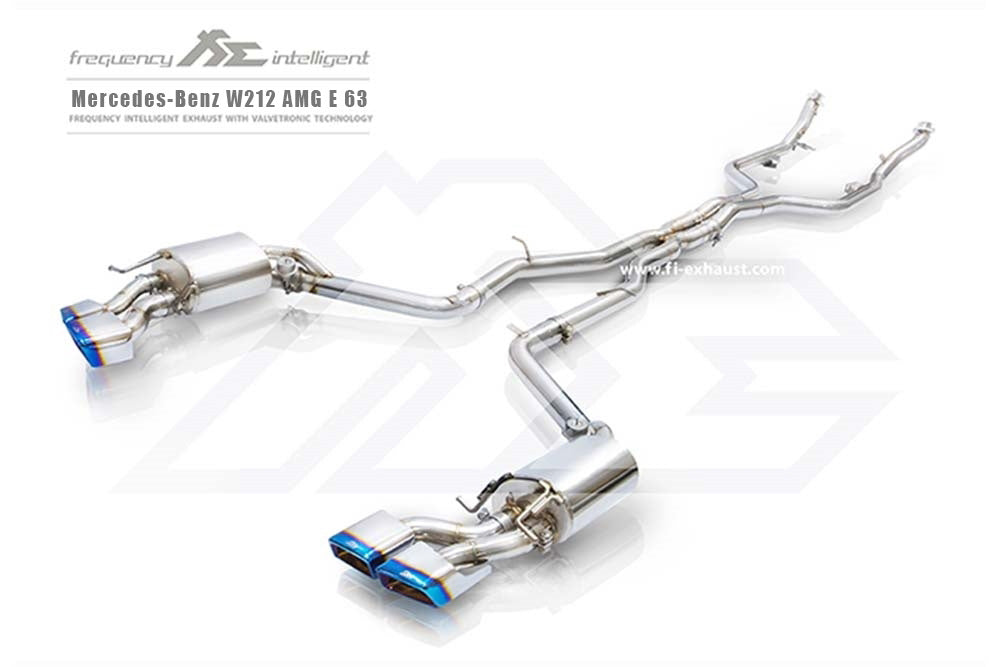 Mercedes-Benz W212 AMG E63 Valvetronic Catback Exhaust