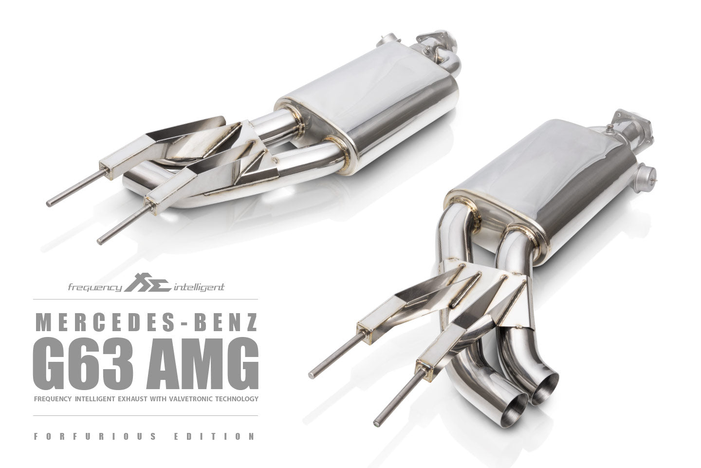 Mercedes-Benz W463 AMG G63 | 5.5TT M157 | Ultimate Double Quad Tips | 2012-2018 Valvetronic Muffler Exhaust
