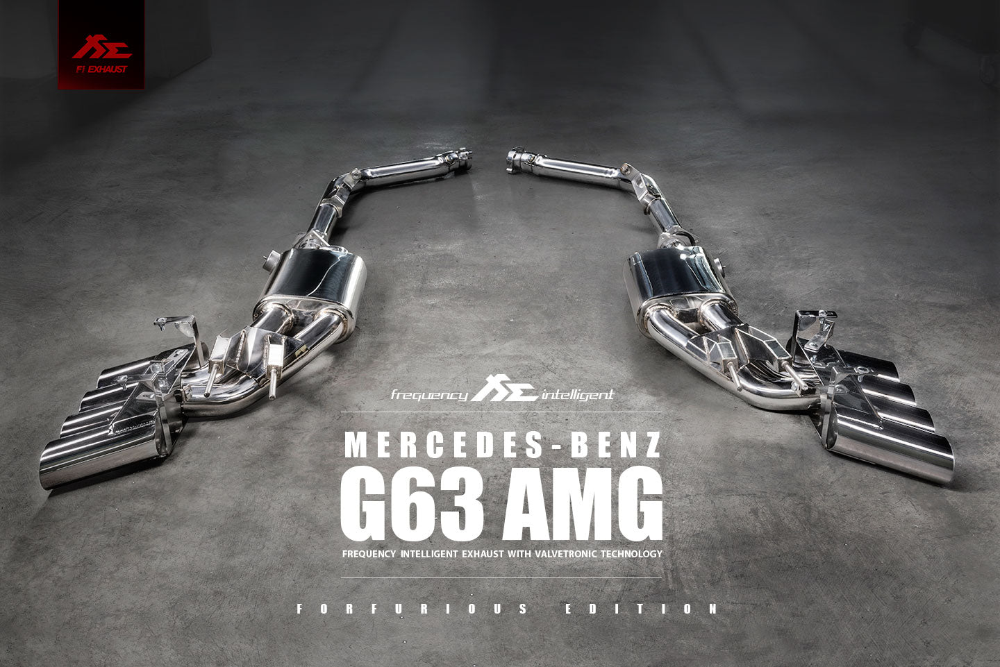 Mercedes-Benz W463 AMG G63 | 5.5TT M157 | Ultimate Double Quad Tips | 2012-2018 Valvetronic Muffler Exhaust
