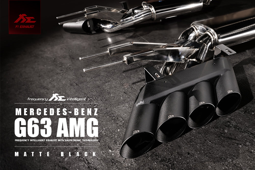 Mercedes-Benz W463 AMG G63 | 5.5TT M157 | Ultimate Double Quad Tips | 2012-2018 Valvetronic Muffler Exhaust