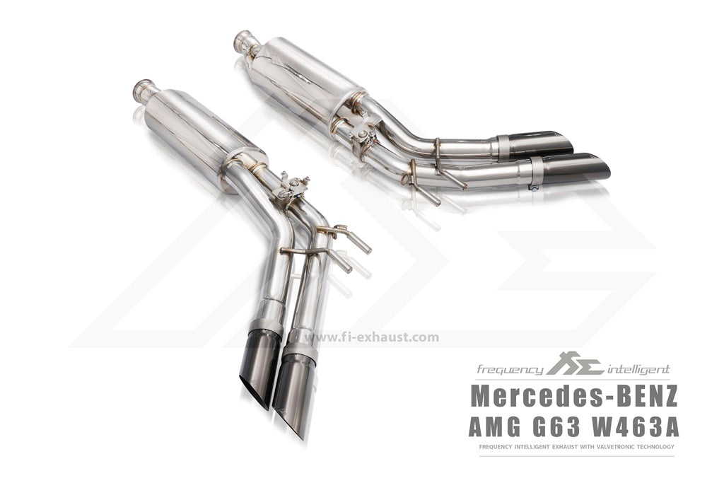Mercedes-Benz W463A AMG G63 | 4.0TT M177 | Quad Tips | 2018+ Valvetronic Muffler Exhaust