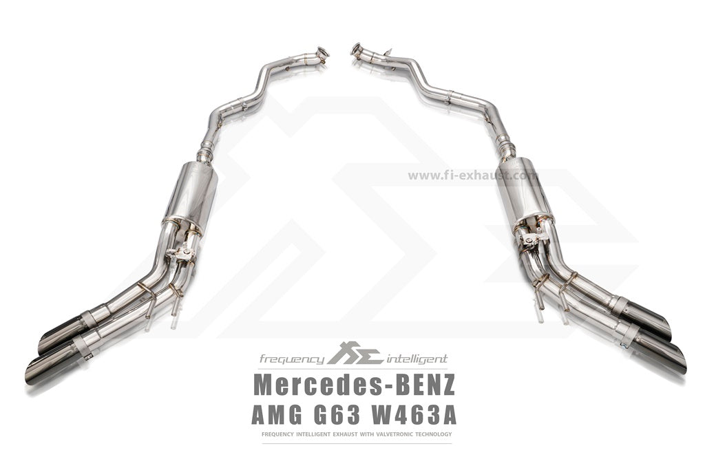 Mercedes-Benz W463A AMG G63 | 4.0TT M177 | Quad Tips | 2018+ Valvetronic Muffler Exhaust