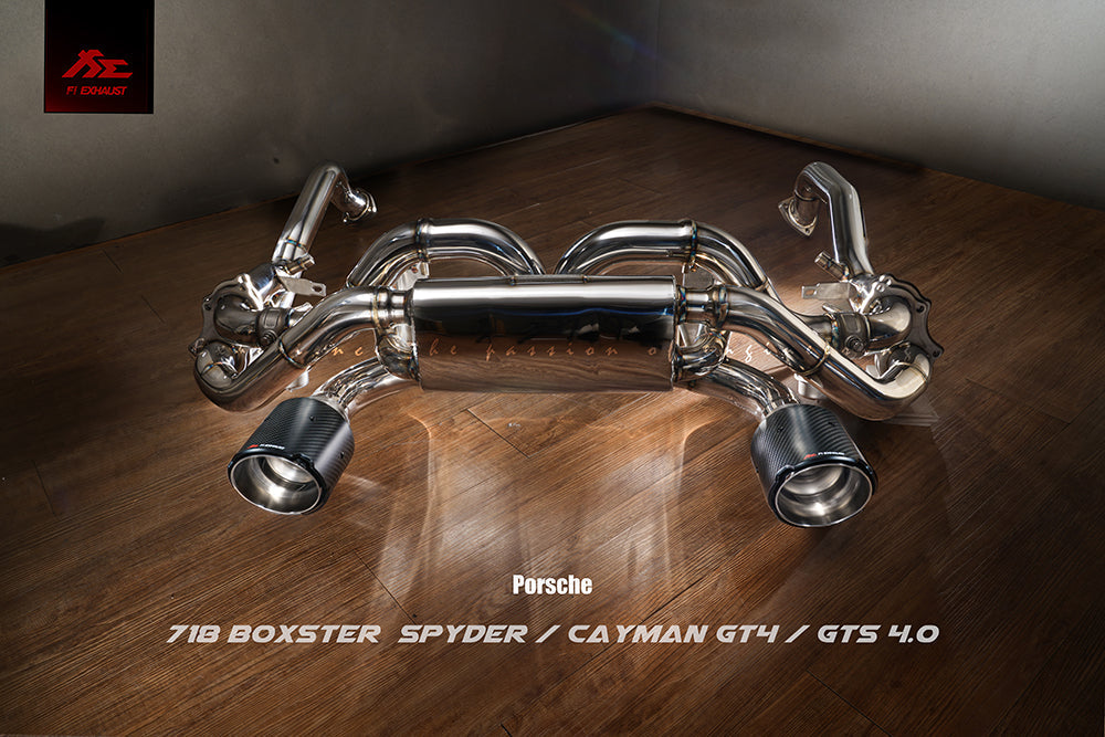 Porsche 718 GT4 RS | 2022+ Valvetronic Muffler Exhaust