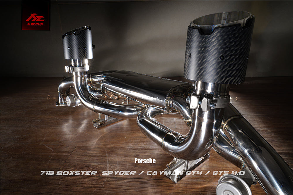 Porsche 718 GT4 RS | 2022+ Valvetronic Muffler Exhaust