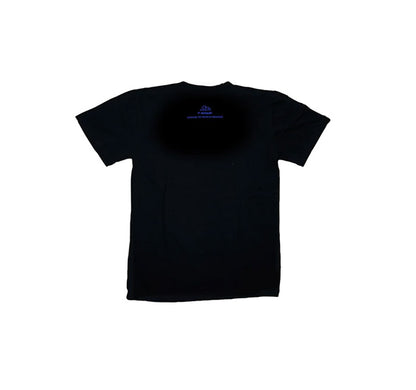 "Fi EXHAUST Camo LOGO" Black Crew Neck T-Shirt