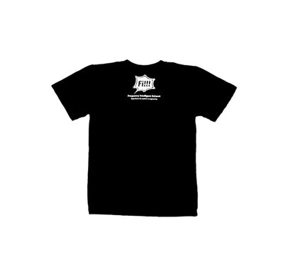 "Fi EXHAUST Jimny G-Mini" Black Crew Neck T-Shirt [Limited Ed]