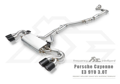 Porsche 9YA.1 / 9YA.2 Cayenne 3.0T Valvetronic Catback Exhaust