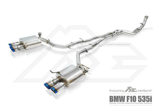 Valvetronic catback exhaust for BMW F10/F11 535i | 3.0T N55 | 2010-2016 car model.