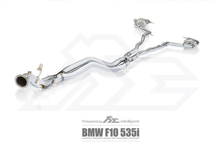 Valvetronic catback exhaust for BMW F10/F11 535i | 3.0T N55 | 2010-2016 car model.