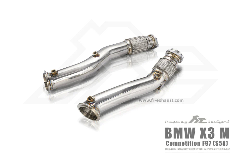 Bmw f97 x3m f98 x4m 3.0tt s58 2019 catless downpipe