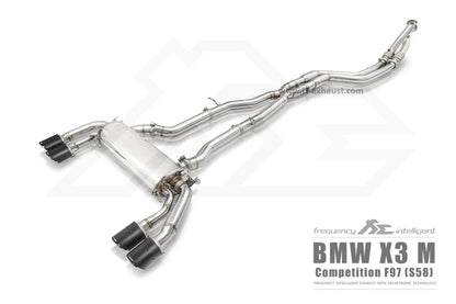 BMW F97 X3M/F98 X4M Valvetronic Catback Exhaust