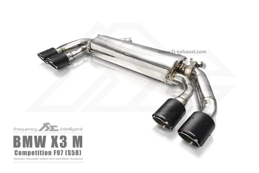 BMW F97 X3M/F98 X4M Valvetronic Catback Exhaust