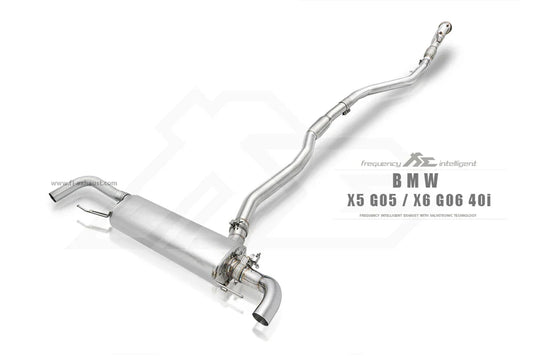 Bmw g05 x5 g06 x6 40i 3.0t b58 2019 valvetronic catback exhaust d