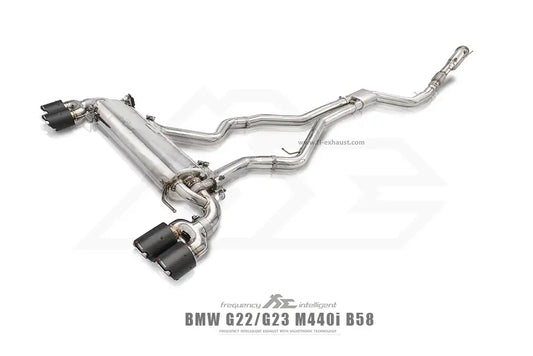 BMW G22/G23/G26 M440i | 3.0T B58 | 2021+ (Quad Tips) Valvetronic Catback Exhaust