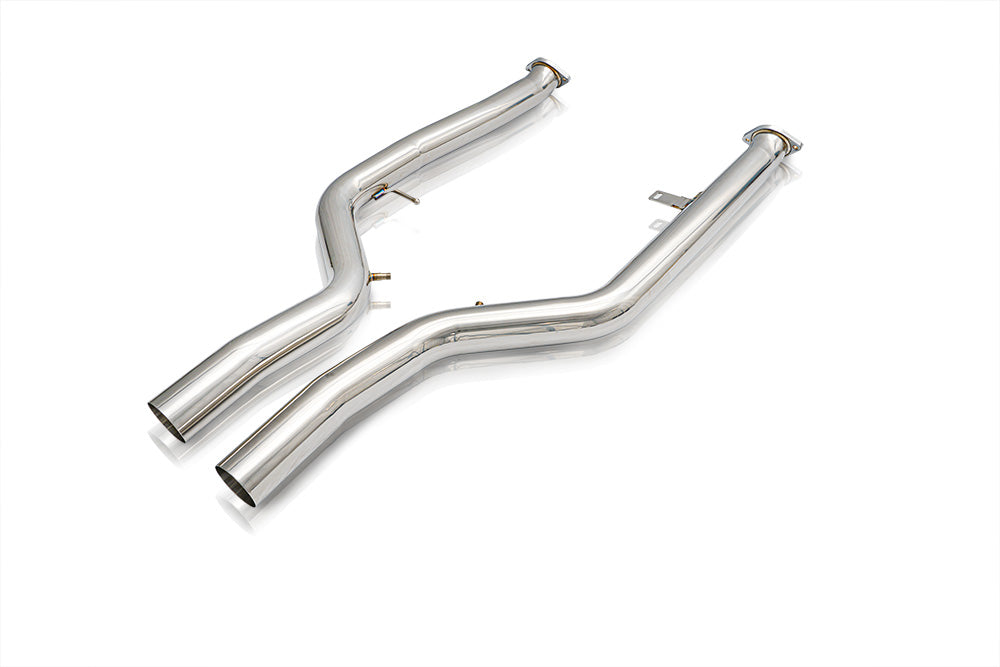 BMW G80 M3/G82 M4  catback exhaust system with valvetronic technology for enhanced performance and sound. High-quality stainless steel construction for durability and style. Upgrade your  BMW G80 M3/G82 M4  with our aftermarket catback exhaust for a thrilling driving experience.