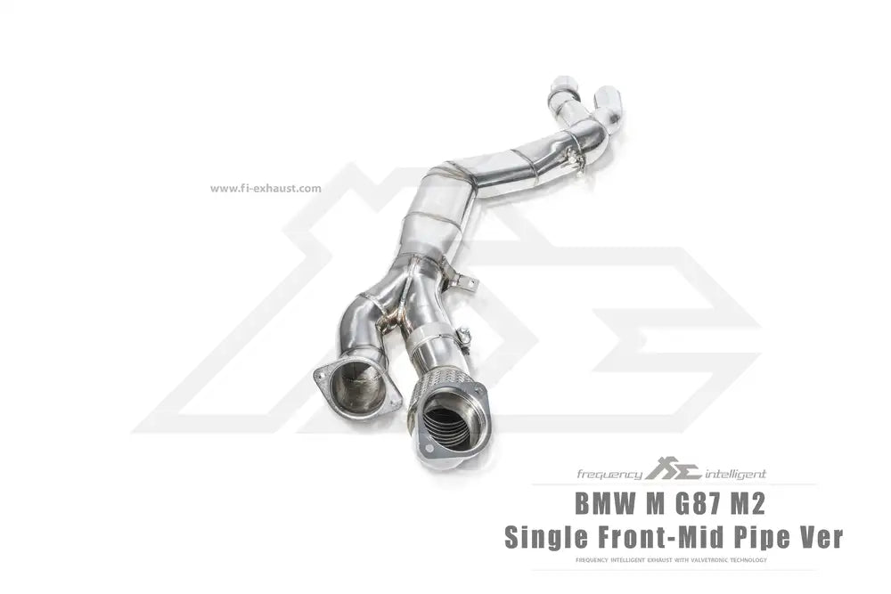 Bmw g87 m2 3.0tt s58 2022 single front mid pipe catback exhaust