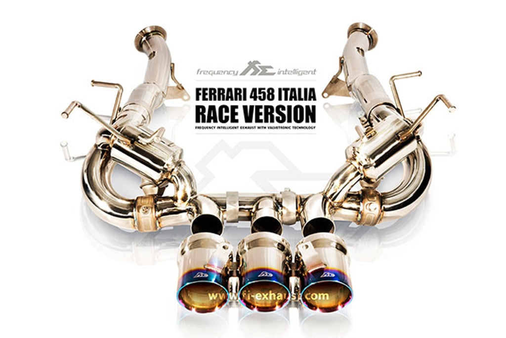 Ferrari 458 Italia/spyder | Race Version | 2010-2015 Valvetronic Muffler Exhaust