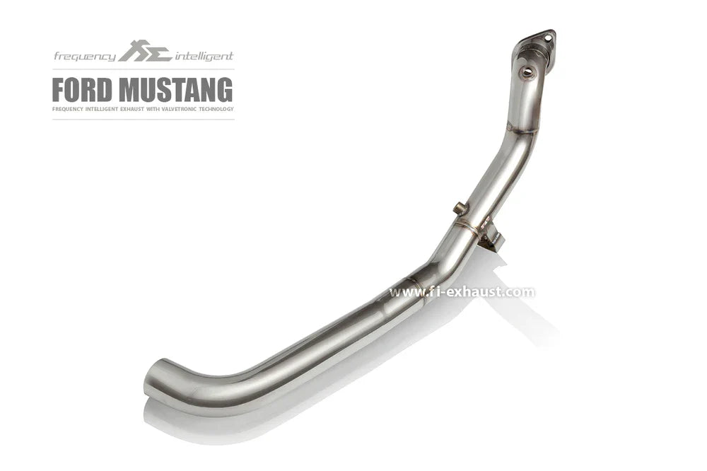 Ford mustang mk6 2.3t ecoboost dual tips 2015 catless downpipe