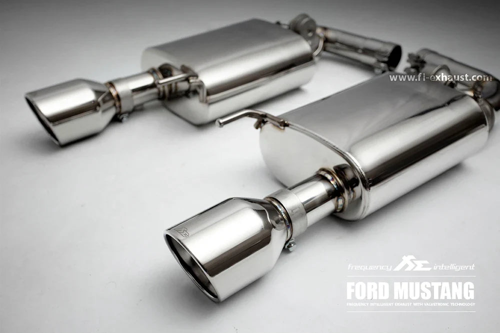 Ford mustang mk6 2.3t ecoboost dual tips 2015 valvetronic catback exhaust d