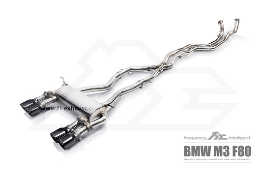 BMW F80 M3/F82 M4 | 3.0TT S55 | Valvetronic Catback Exhaust