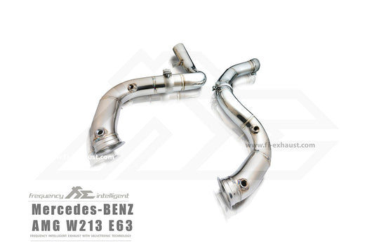 Mercedes Benz W213 E63 E63S 4.0Tt M177 2017 2023 Catless Downpipe