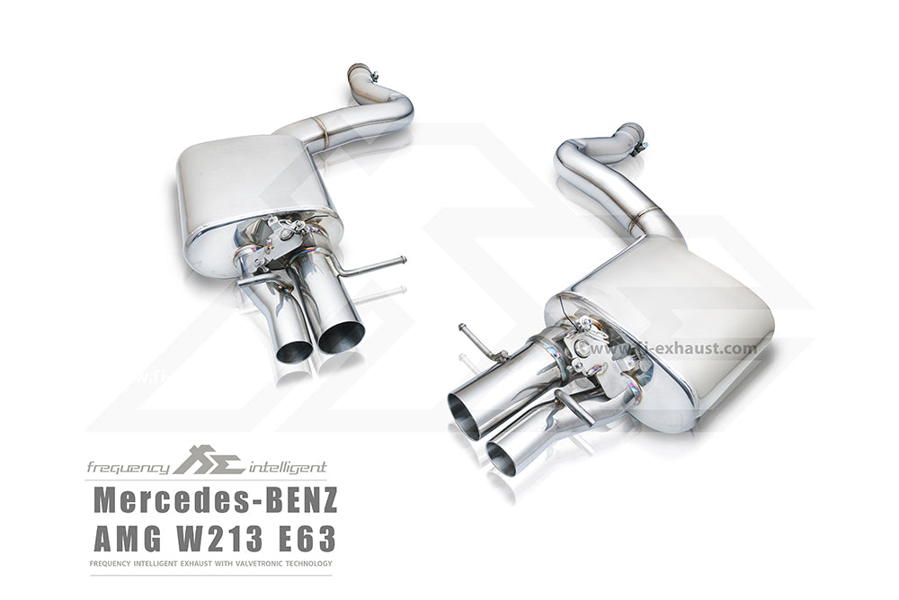 Mercedes Benz W213 E63 E63S 4.0Tt M177 2017 2023 Valvetronic Catback Exhaust