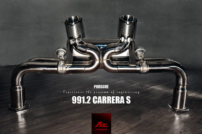 Porsche 991.2 Carrera/S | Sport Bumper Version | 2016-2019 Valvetronic Exhaust