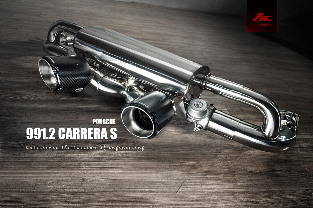 Porsche 991.2 Carrera/S | Sport Bumper Version | 2016-2019 Valvetronic Exhaust