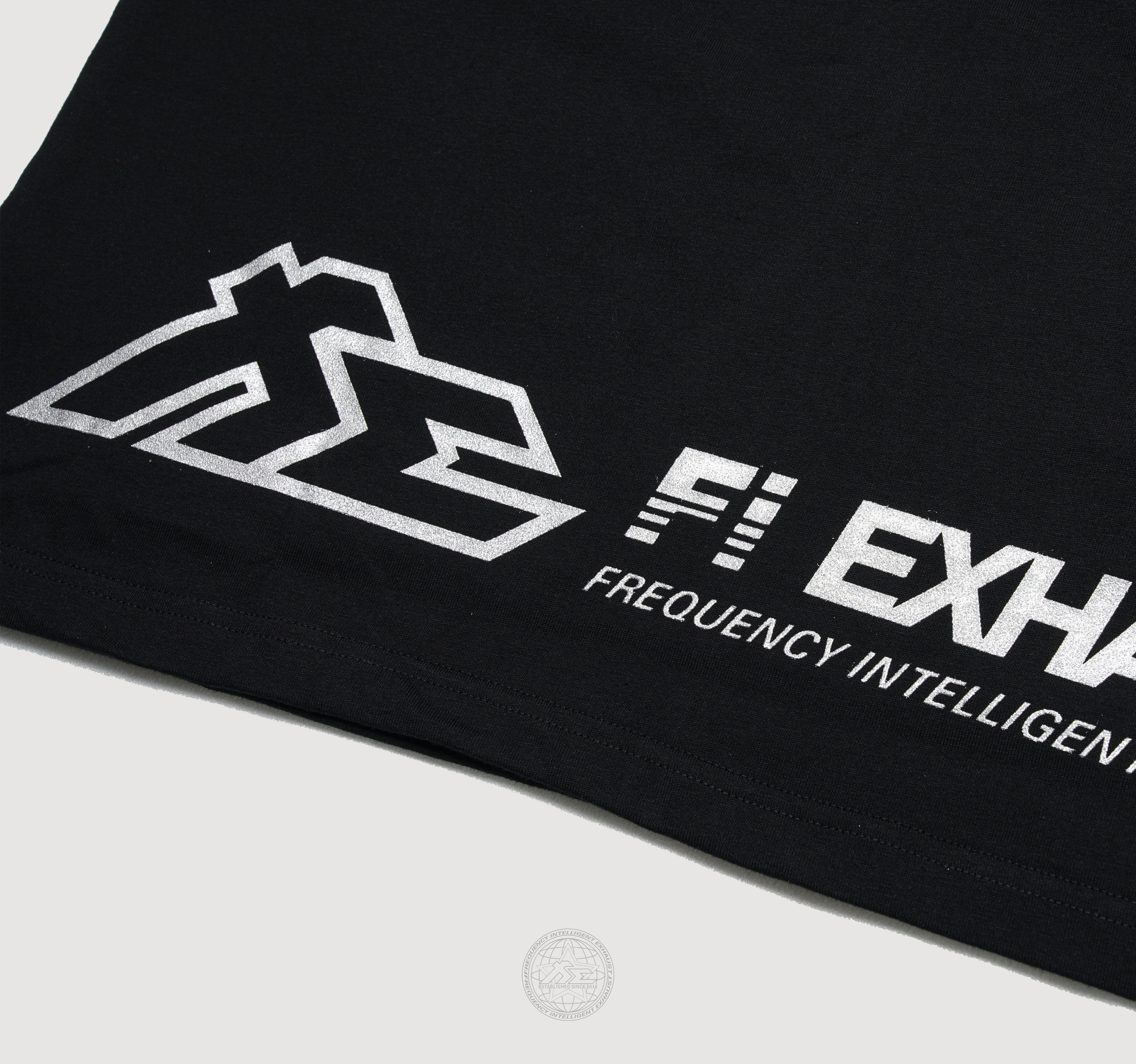Reflected Wave (Silver)" Heavyweight Crew Neck T-Shirt [Limited Ed.]