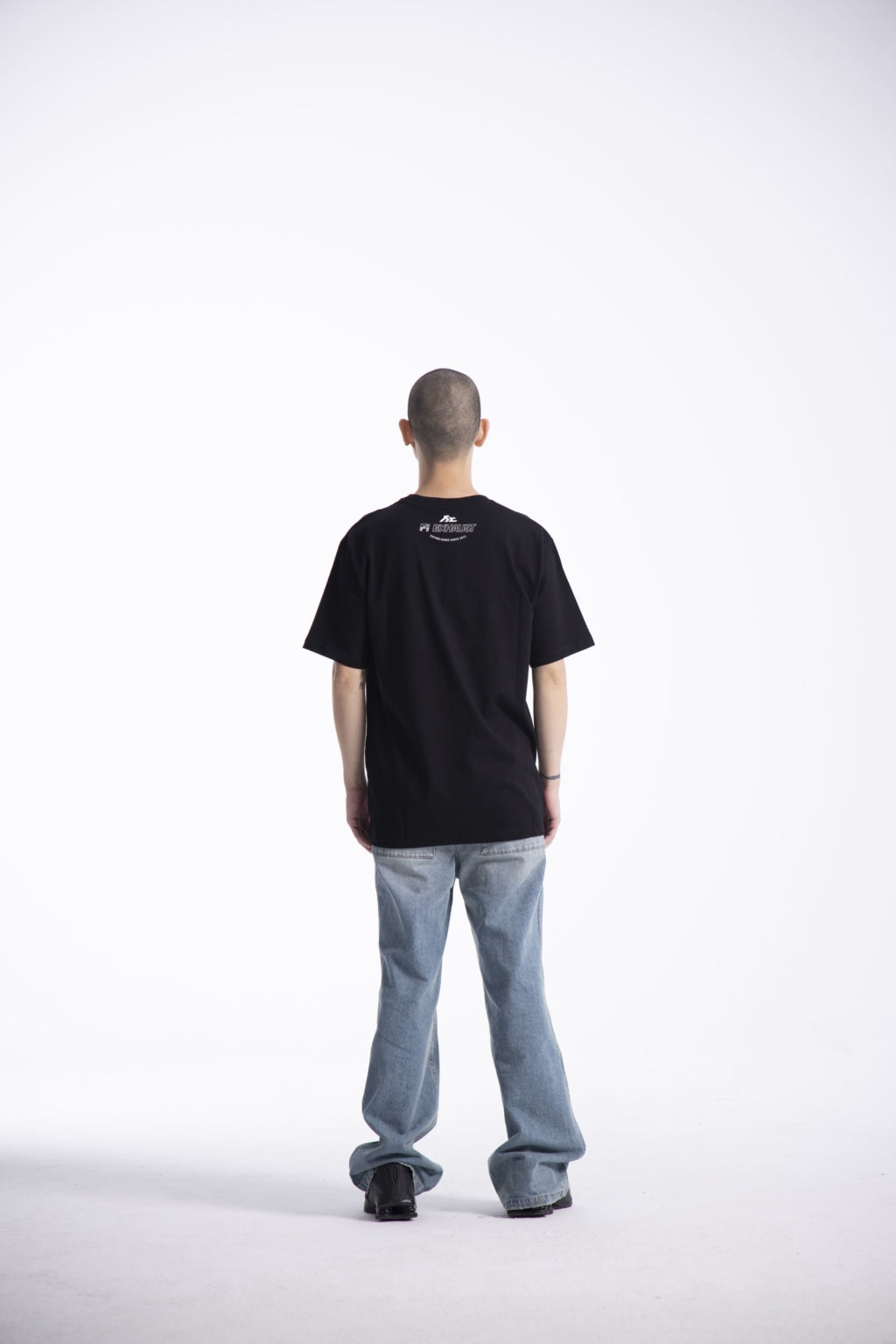 "Space Mods" Black Heavyweight Crew Neck T-Shirt [Limited Ed.]