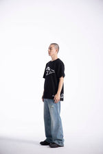 Load image into Gallery viewer, &quot;Reflected Wave (White)&quot; Heavyweight Crew Neck T-Shirt [Limited Ed.]
