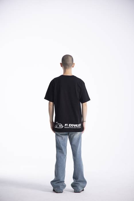 "Reflected Wave (White)" Heavyweight Crew Neck T-Shirt [Limited Ed.]