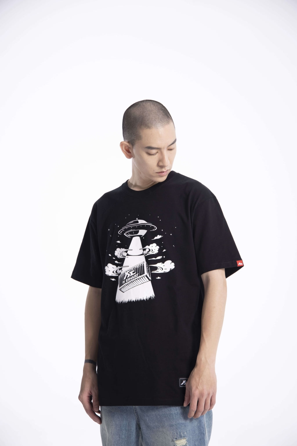 "Outer Space" Heavyweight Crew Neck T-Shirt [Limited Ed.]