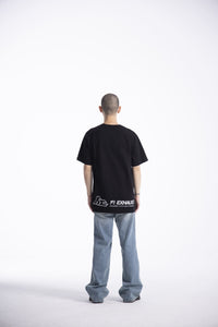 Reflected Wave (Silver)" Heavyweight Crew Neck T-Shirt [Limited Ed.]