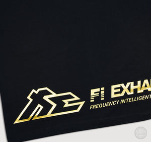 Reflected Wave (Gold) Heavyweight Crew Neck T-Shirt [Limited Ed.]