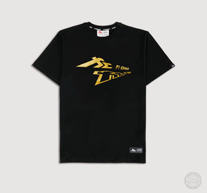 Reflected Wave (Gold) Heavyweight Crew Neck T-Shirt [Limited Ed.]