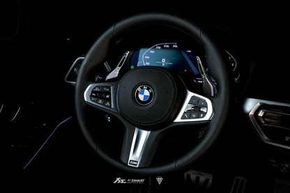 BMW G Series 1K Carbon Fiber M Color Paddle Shifter